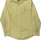 Tommy Hilfiger Shirt - Large Yellow Cotton