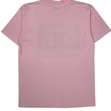 Rainbow Row Charleston South Carolina Hanes Single Stitch T-Shirt - Large Pink Cotton Blend