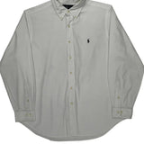 Ralph Lauren Shirt - Large White Cotton