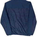 Reebok Fleece Jacket - Large Blue Polyester