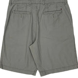 Tommy Hilfiger Chino Shorts - 34W 9L Gray Cotton