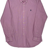 Polo By Ralph Lauren Shirt - Medium Pink Cotton