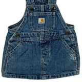 Age 6 Months Carhartt Mini Overalls - 4XS Blue Cotton