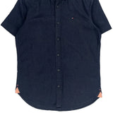 Tommy Hilfiger Short Sleeve Shirt - XS Navy Cotton