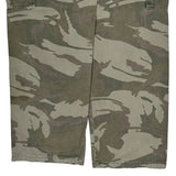 Wrangler Cargo Trousers - 32W 32L Camo Cotton