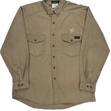 Workrite Shirt - Large Khaki Cotton