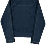 Nike Track Jacket - Medium Navy Cotton