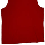 Nike Tank Top - Medium Red Cotton