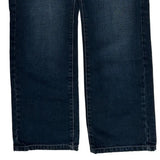 Unbranded Contrast Stitch Jeans - 32W 30L Dark Wash Cotton
