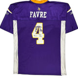 Vikings Reebok Football Jersey - XL Purple Polyester