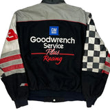 Goodwrench Service Plus Racing Chase Authentics Nascar Varsity Jacket - XL Black Polyester