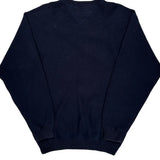 Tommy Hilfiger Sweater - Large Navy Cotton