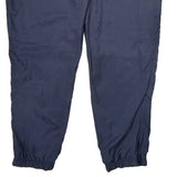 Reebok Joggers - Large Blue Nylon