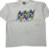 Oneita Graphic T-Shirt - XL Multicoloured Cotton