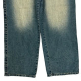 Fusai Wide Leg Jeans - 32W 32L Blue Cotton