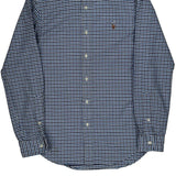Ralph Lauren Checked Shirt - XS Blue Cotton