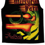 Single Stitch Melissa The Roxx Band Tank Top - Small Black Cotton