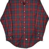 Ralph Lauren Checked Shirt - Large Red Cotton