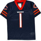 Age 8-10 Bears Nfl Football Football Jersey - Medium Navy Polyester