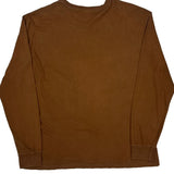 Polo By Ralph Lauren Long Sleeve T-Shirt - Medium Brown Cotton