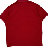 Lacoste Polo Shirt - 2XL Red Cotton