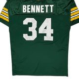 Made In USA Green Bay Packers Champion Football Football Jersey - 2XL Green Polyester