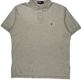 Polo By Ralph Lauren Polo Shirt - XL Beige Cotton