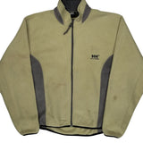 Helly Hansen Fleece Jacket - Large Gray Polyester