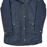 Barbour Wax Jacket - Medium Navy Polyester