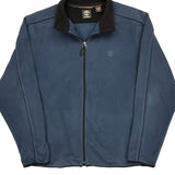 Timberland Fleece Jacket - Large Blue Polyester