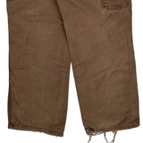 Dickies Carpenter Pants - 32W 28L Brown Cotton