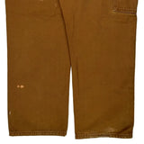 Dickies Carpenter Trousers - 36W 30L Brown Cotton