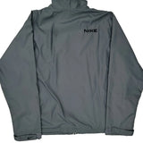 Nike Windbreaker - Large Grey Polyester