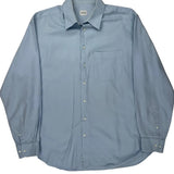 Armani Shirt - XL Blue Cotton