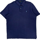 Polo By Ralph Lauren Polo Shirt - XL Blue Cotton