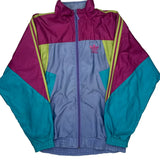 Adidas Track Jacket - Large Multicoloured Polyester