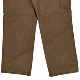 Schmidt Carpenter Pants - 34W 29L Brown Cotton