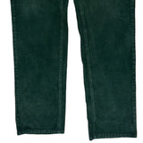 Unbranded Cord Trousers - 36W 31L Green Corduroy