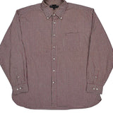 Tommy Hilfiger Checked Shirt - XL Red Cotton