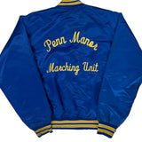 Penn Manor Marching Unit Game Varsity Jacket - Large Blue Polyester