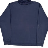 Carhartt Long Sleeve T-Shirt - 2XL Navy Cotton