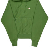 Reverse Weave Champion Hoodie - XS Green Cotton