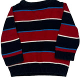 Age 12 Months Tommy Hilfiger Striped Sweater - 3XS Blue Cotton