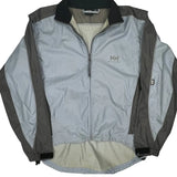 Helly Hansen Windbreaker - Large Grey Polyester