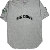 Big Dogs Eagle USA Single Stitch Jersey - XL Gray Cotton