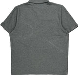 Puma Polo Shirt - Large Grey Cotton