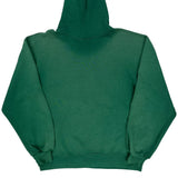 Soft Fade Made In USA Russell Athletic Hoodie - Large Green Cotton