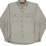 Wrangler Shirt - XL Beige Cotton