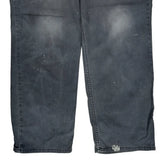 Carhartt Double Knee Carpenter Pants - 36W 30L Gray Cotton