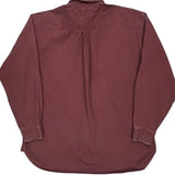 Tommy Hilfiger Shirt - XL Burgundy Cotton